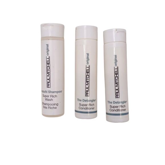 3 Pc Set PAUL MITCHELL Awapuhi Shampoo The Detangler 3 Travel Size Bottles Mini - Picture 1 of 3